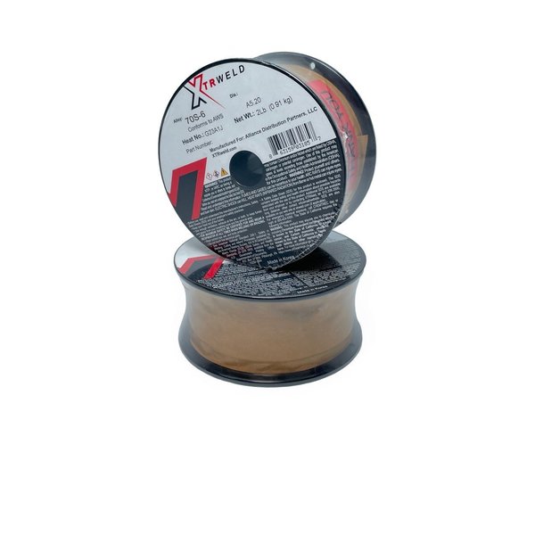 Xtrweld SP70S60302  70S-6 MIG GMAW Welding Wire .030 Inch Dia, 2 Lb. Spool priced per pound SP70S6030-2